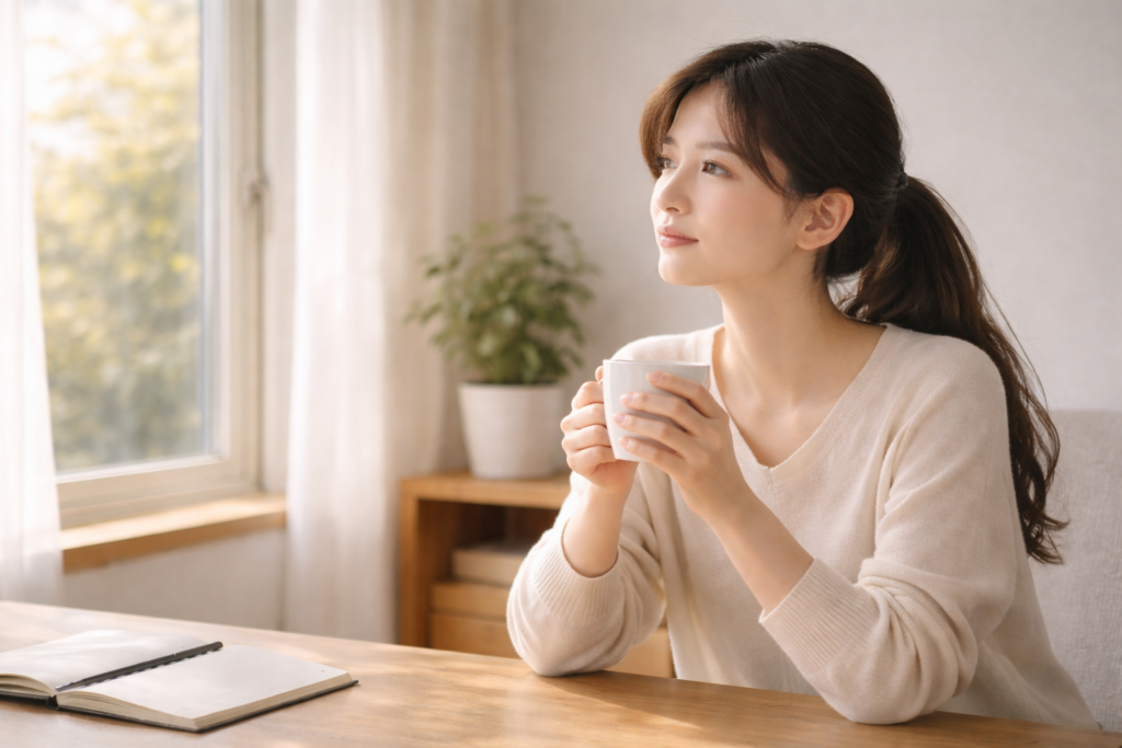 退職代行を検討する中で、本当に信頼できる選び方を考える女性