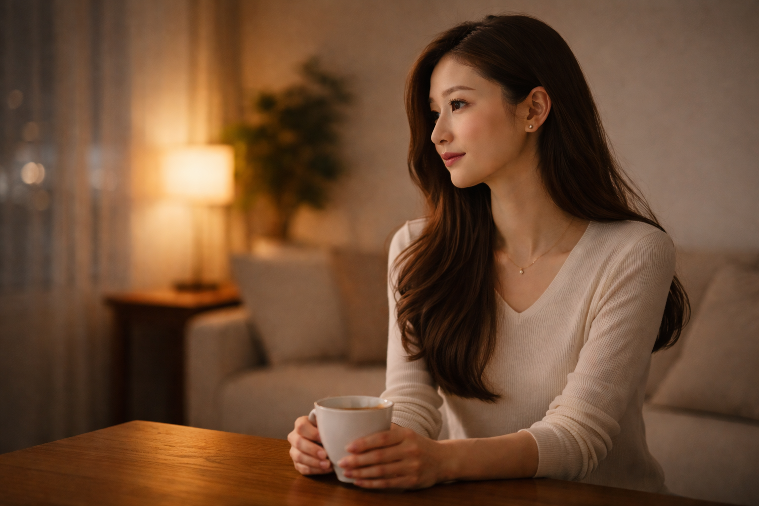 パイロットのストイックな生活を理解しようと考える女性の姿