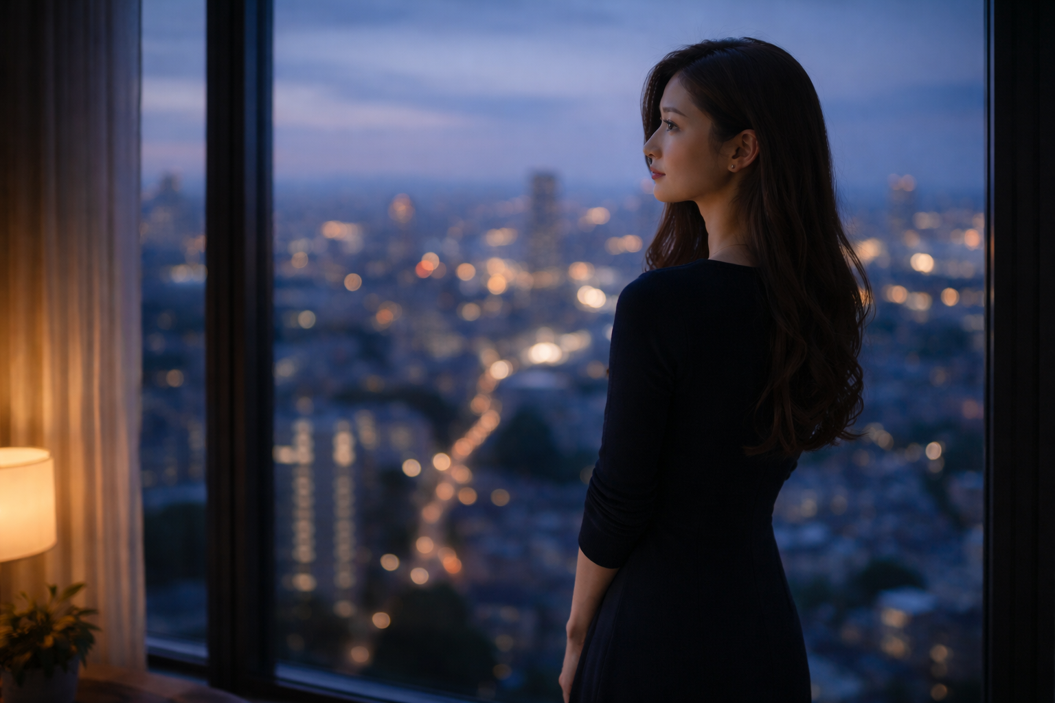 パイロット彼氏との結婚タイミングに悩み未来を見つめる女性